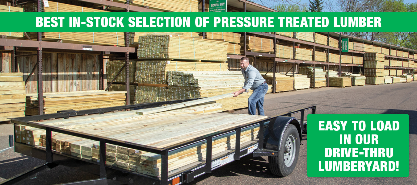 Treated Lumber at Menards®